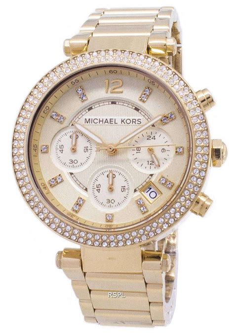 orologio michael kors parker|michael parker chronograph watch.